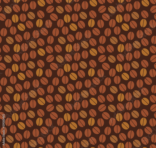 mocha mousse 2025, Coffee beans seamless pattern