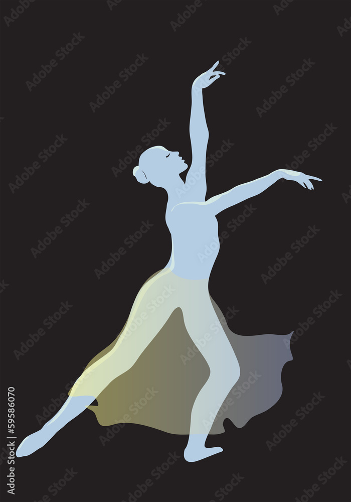 Modern ballet dancer Modern ballet dancer