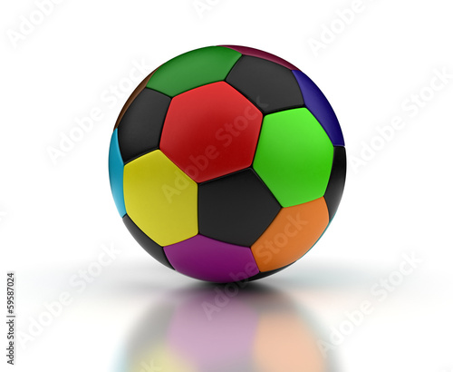 Colorful Football