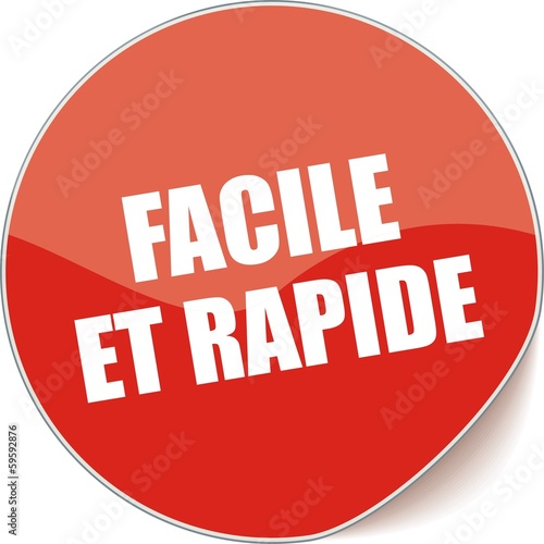 étiquette facile et rapide