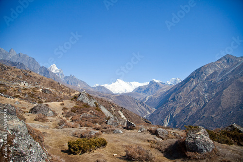 Trail to Everest base camp photo
