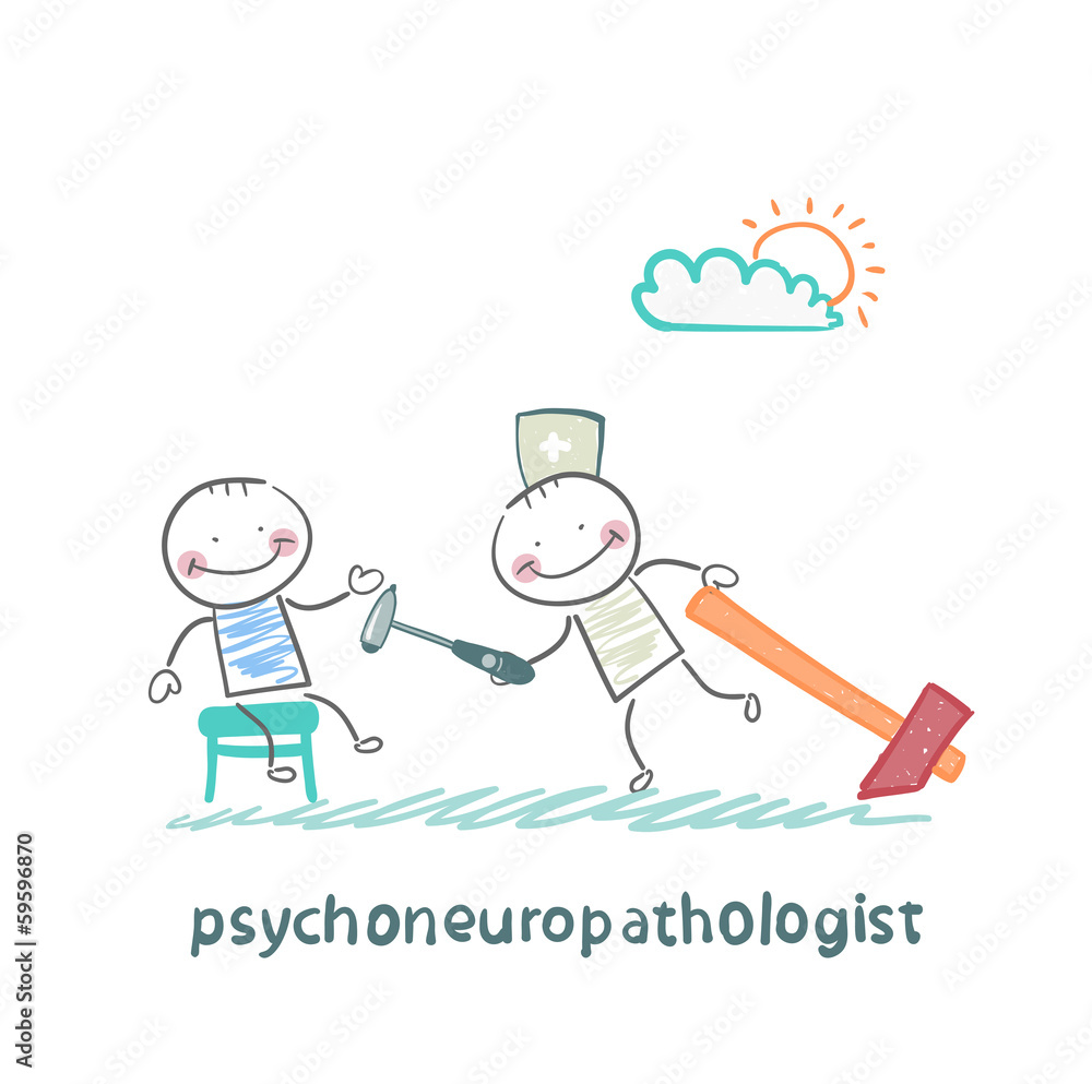 psychoneuropathologist check the patient's nerves psychoneuropathologist check the patient's nerves