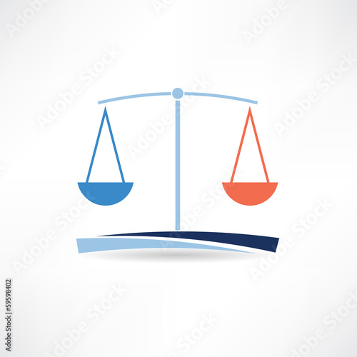 law abstract icon