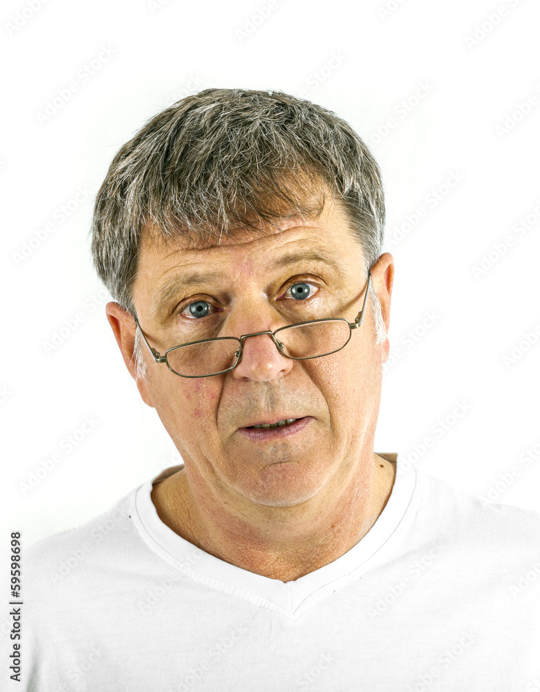 Obraz premium handsome man in sorrow