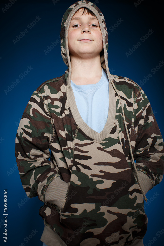 Portrait of a teenage boy Portrait of a teenage boy