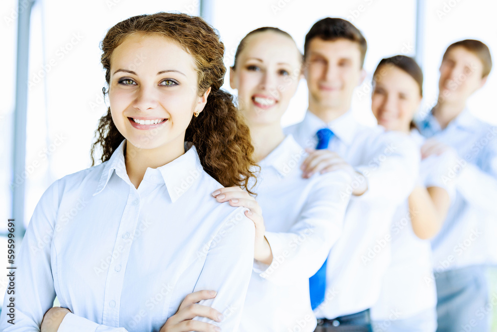 Team of business people Team of business people