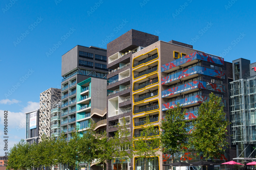 modern buildings