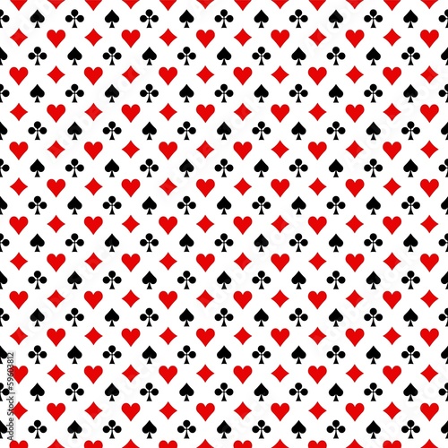 Fond symboles jeu de cartes 4