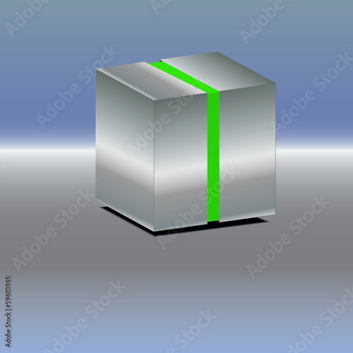 Wuerfel Metall