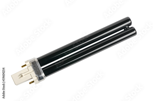 Fluorescent UV lamp.