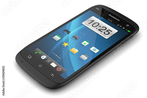 Modern touchscreen smartphone.