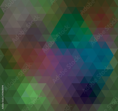 Geometric Triangle Neon Seamless background, pattern, vector