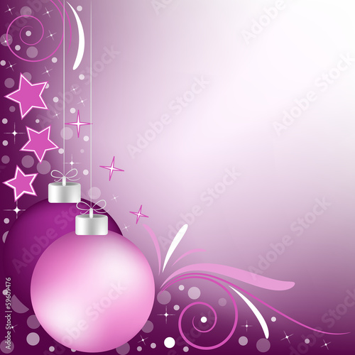 sfondo natalizio paline di natale viola sfumato