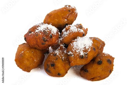 Dutch traditional oliebollen photo