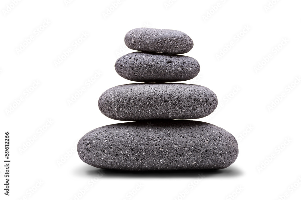 Stack of balanced stones Stack of balanced stones