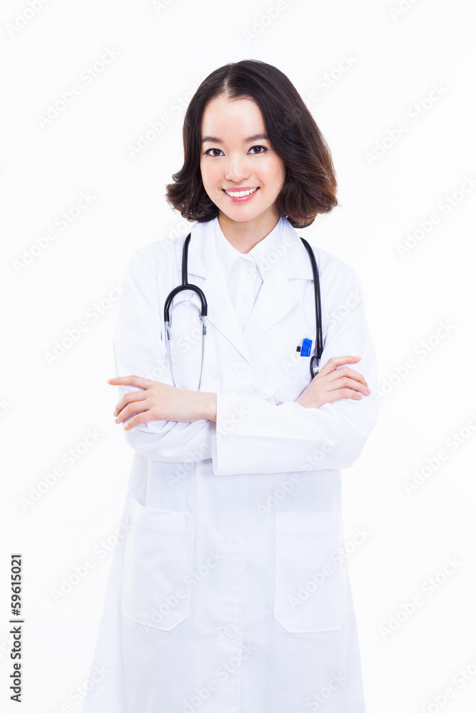 Young Asian woman doctor Young Asian woman doctor