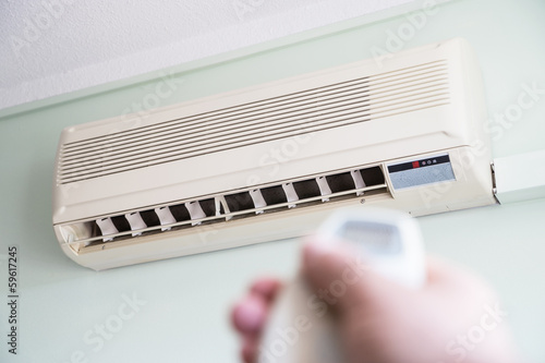 Klimaanlage im Hotel
