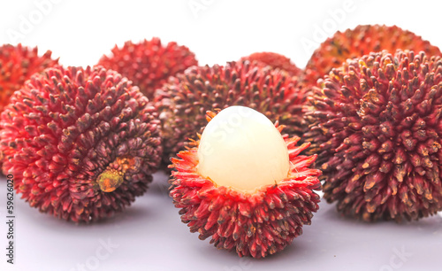 Pulasan Fruit or Nephelium mutabile photo