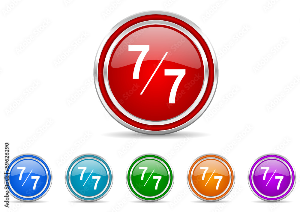 always icon vector set always icon vector set