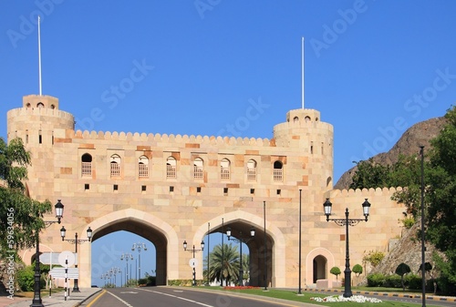 Stadttor al-Bab al-Kabir in Muscat photo