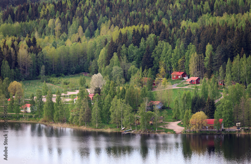 Fototapeta premium Finnish Countryside