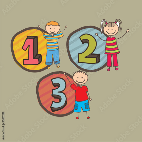 numbers design