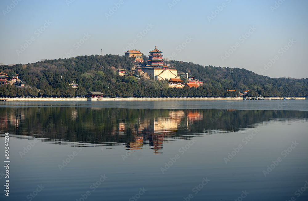 The Summer palace under the sunshine in Beijing The Summer palace under the sunshine in Beijing