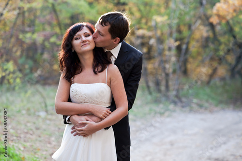 Wedding couple. © Alex Ishchenko