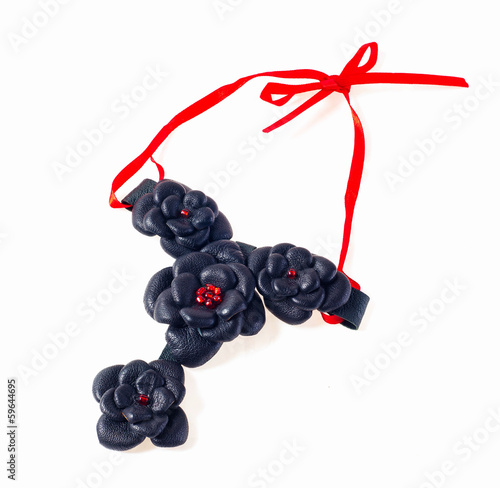 Red necklace