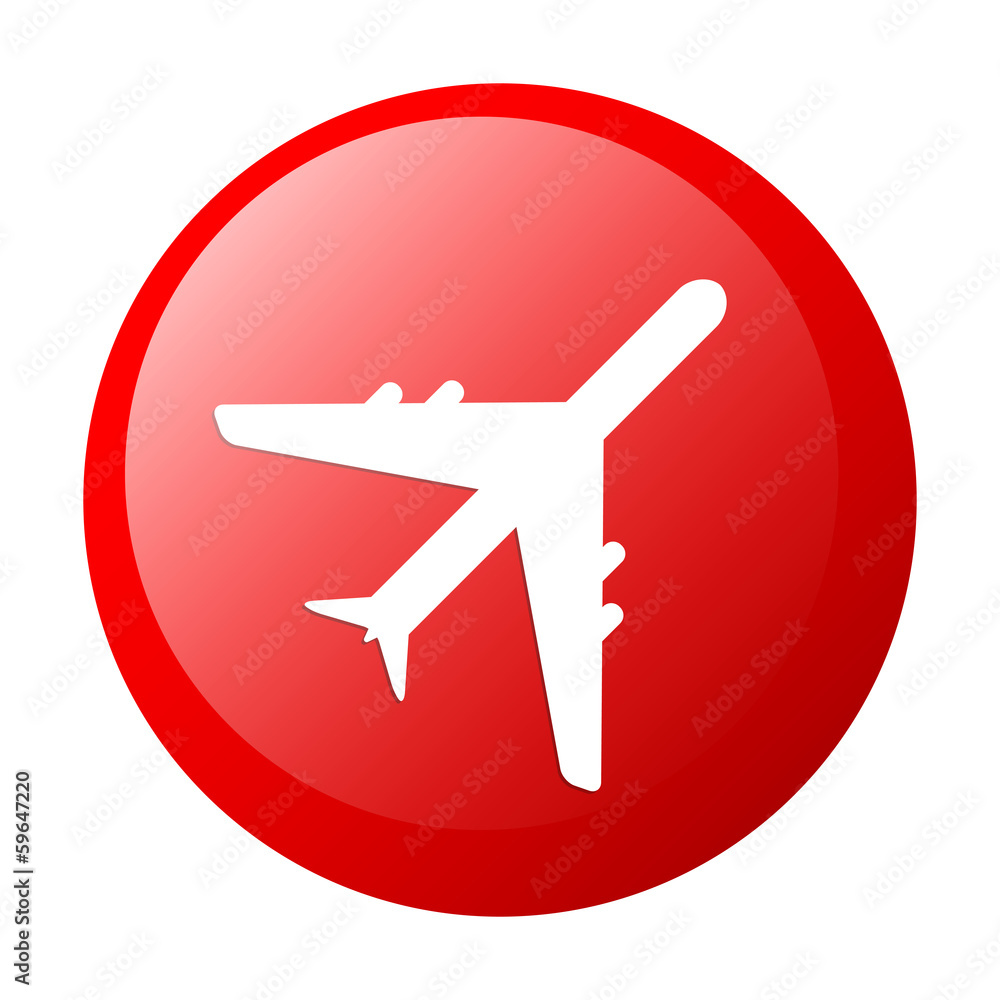 bouton internet avion icon white background bouton internet avion icon white background