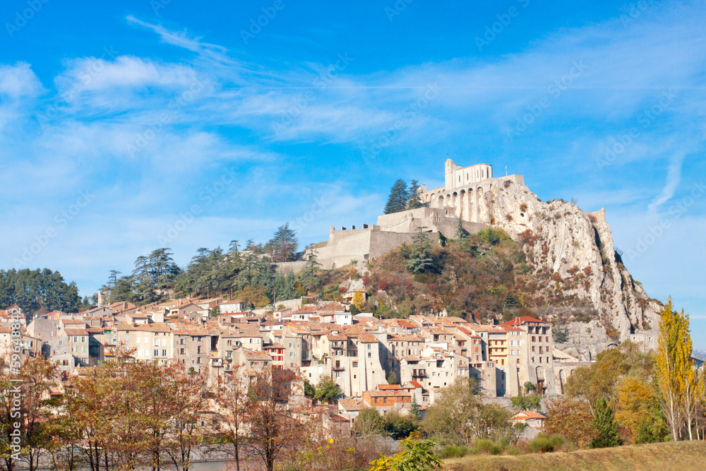 Sisteron, la citadelle et la vieille ville