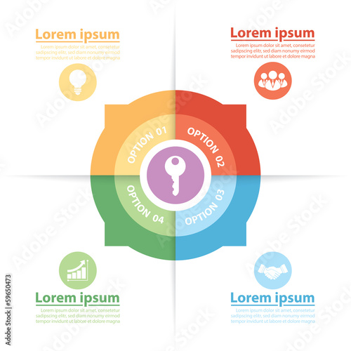 Circle Infographics Of Key Success Factors
