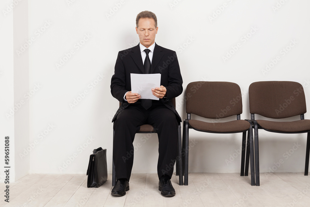 Ready for interview. Ready for interview.