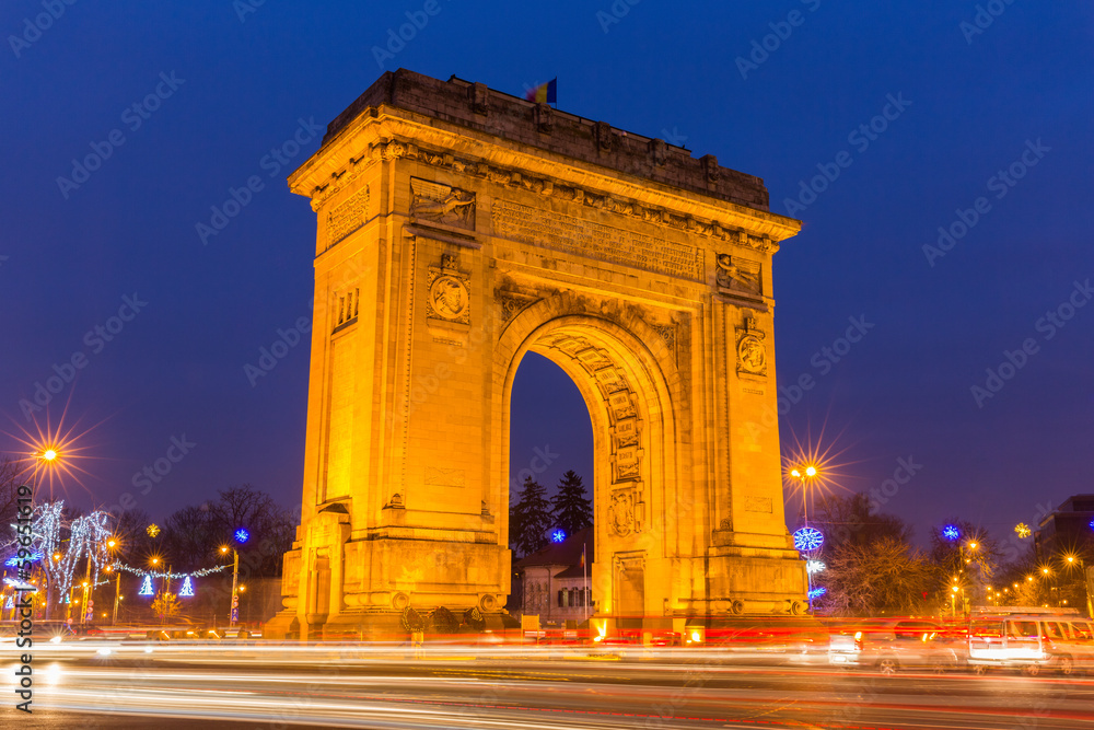Arc de Triumph, Bucharest Romania