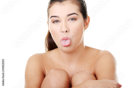 Naked Pics Of Women With Tounge Out