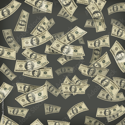 Dollars. Vector format