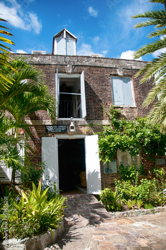 Historic Buildings at Nelsons Dockyard, Antigua photo