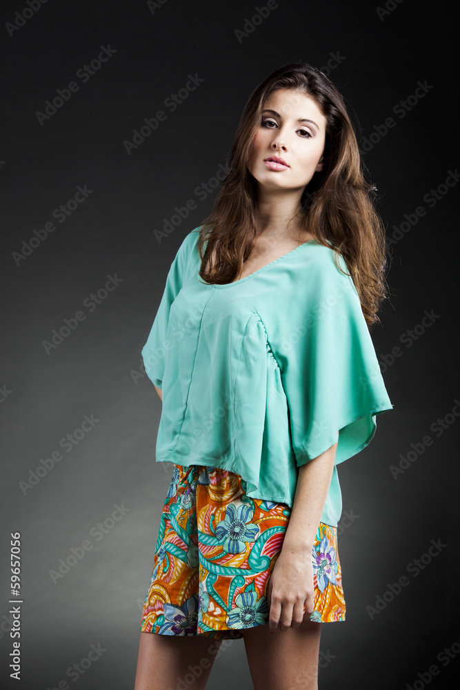 Beautiful young woman Beautiful young woman