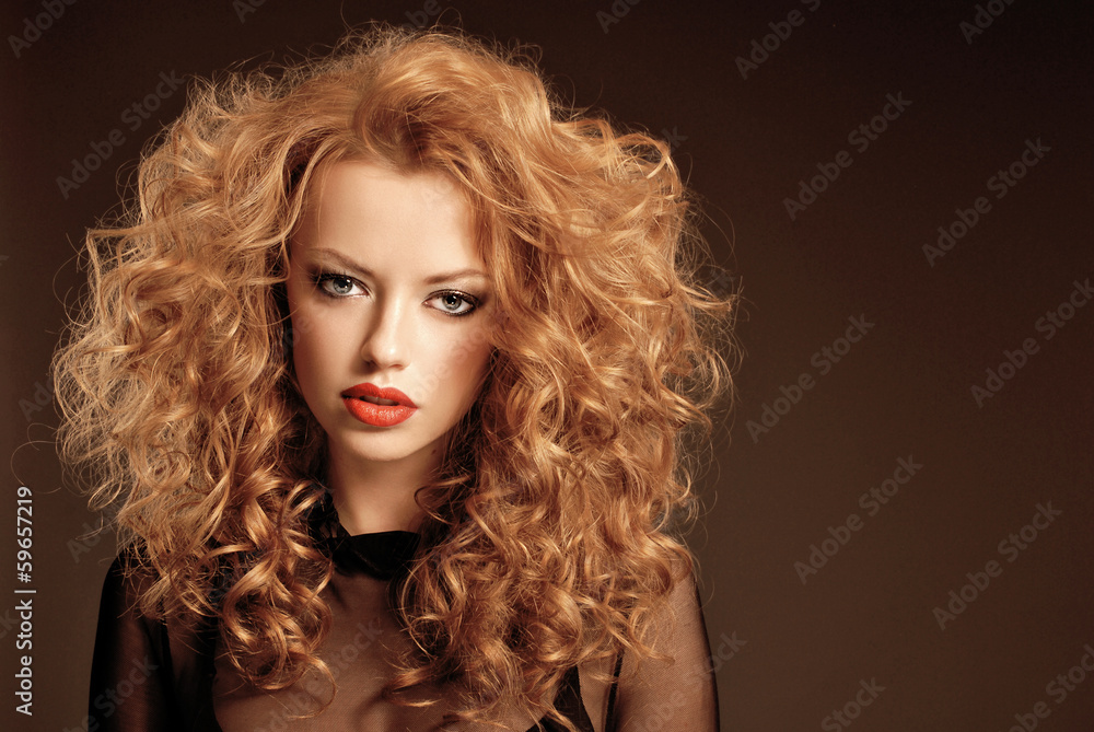 Fototapeta premium close up model face make up portrait