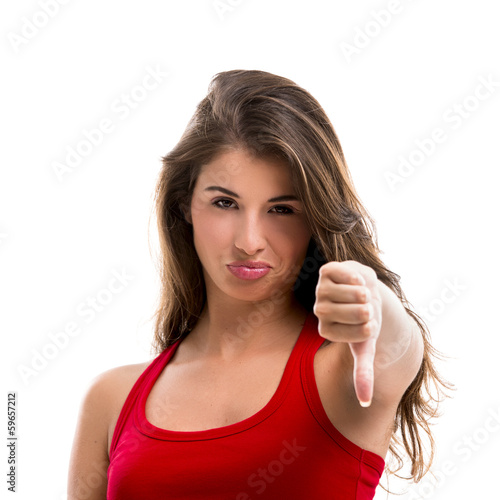 Wallpaper Mural Sad girl Torontodigital.ca