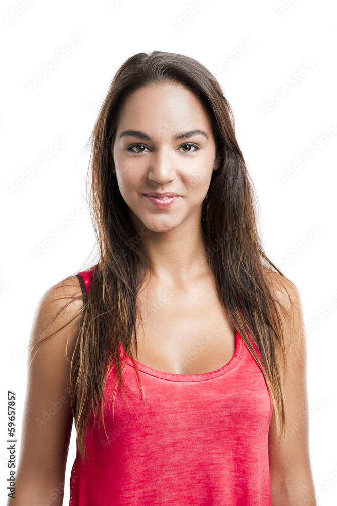 Beautiful young woman Beautiful young woman