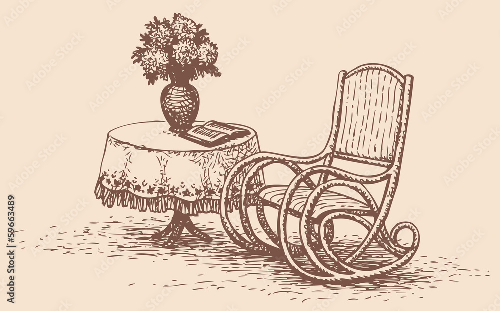 Rocking Chair Sketch