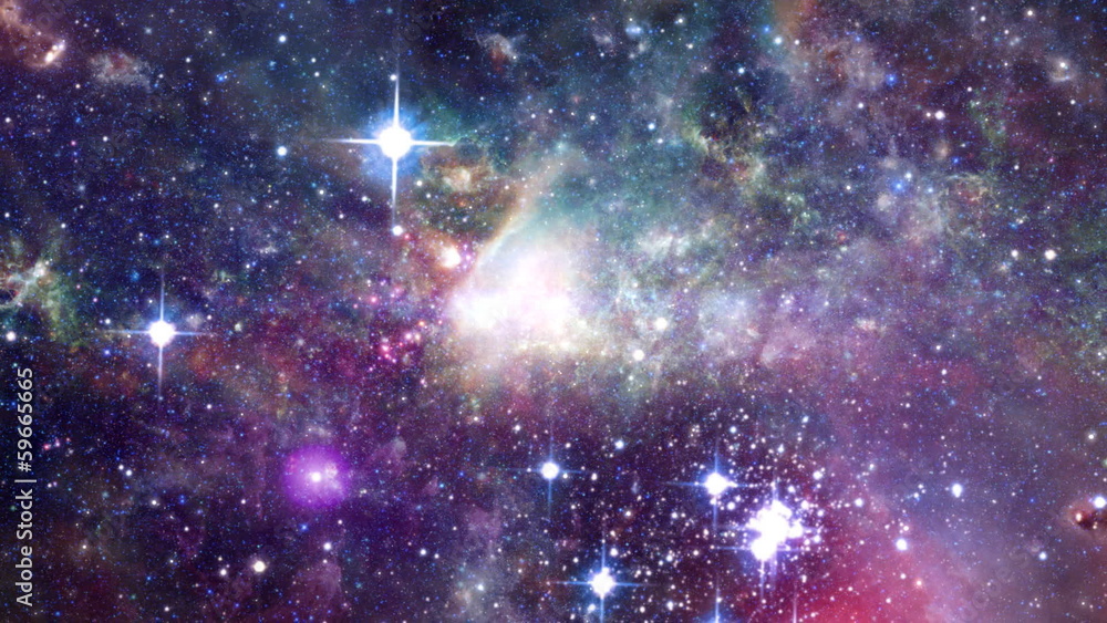 Fly Through Universe