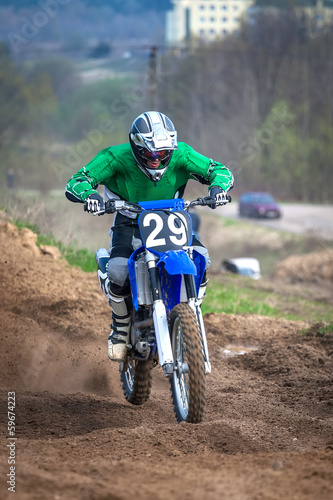 Motocross - a player in motion