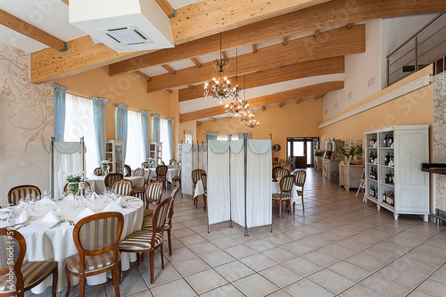 Canvas Print Mediterranean interior - inn