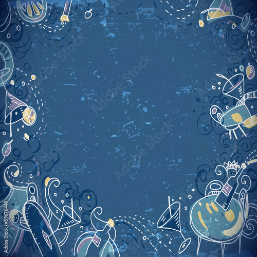Invitation card  to cocktail party