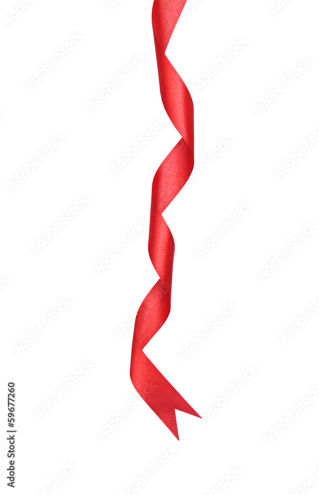 Red ribbon curl Free Stock Photos, Images, and Pictures of Red