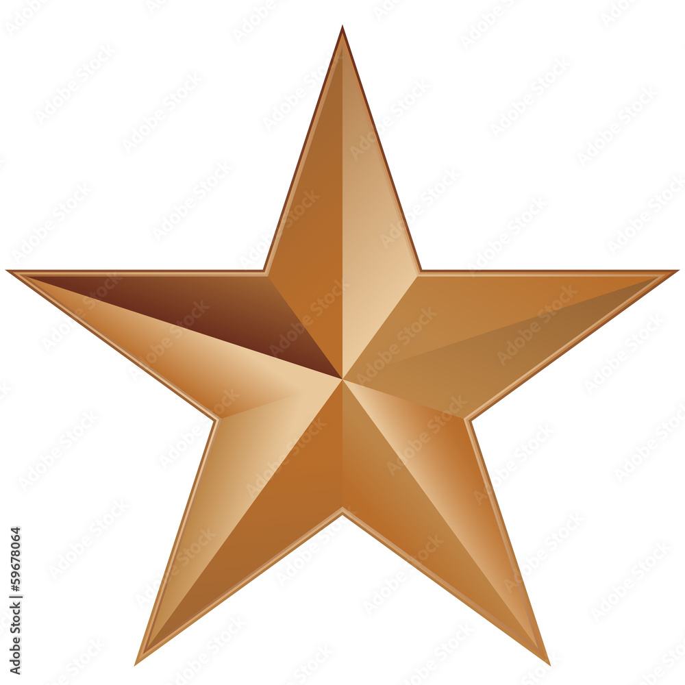 Obraz premium Copper Star