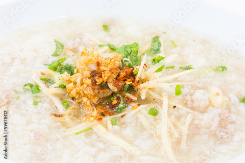 Slika na platnu porridge rice gruel