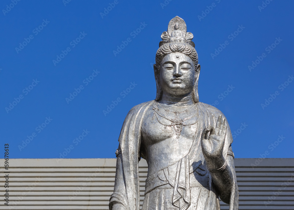 Guanyin Statue at Hiroshima Central Park (Hiroshima Chuo Koen)